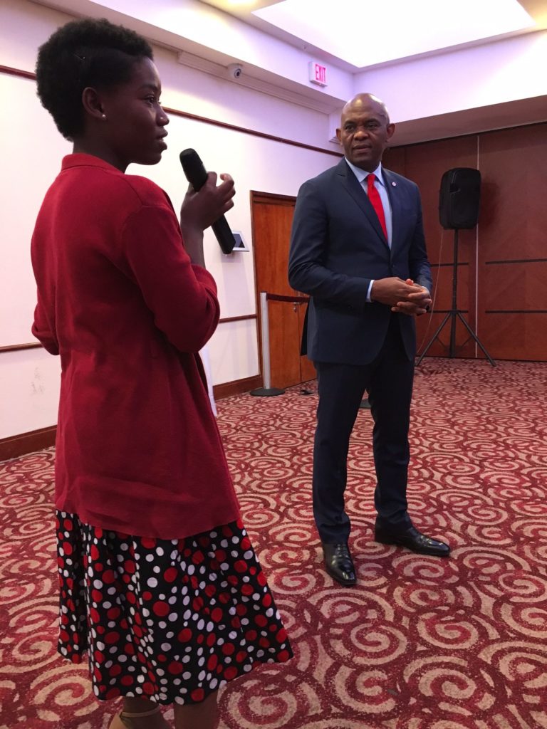 TEF Business Programme - Byenda Nkwanda with Tony Elumelu