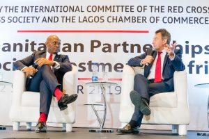 Tony Elumelu and Peter Maurer ICRC