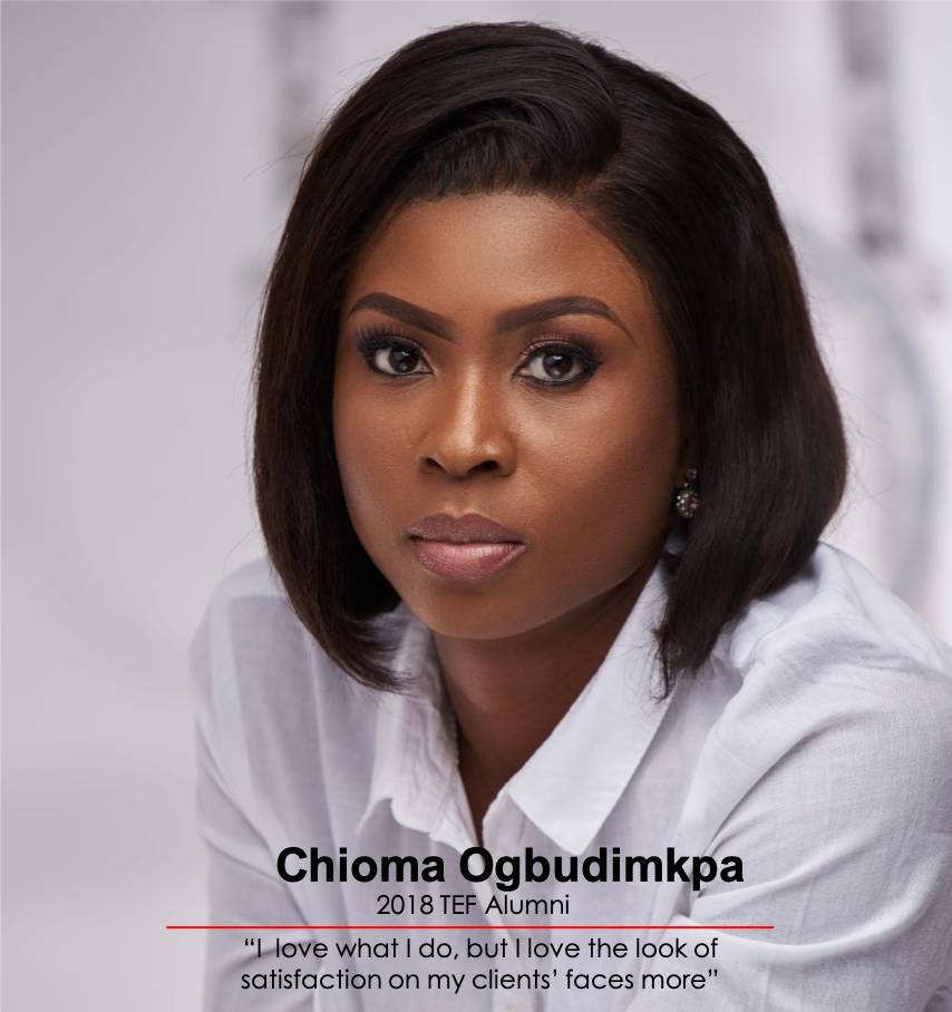 Chioma Ogbudimkpa, empresário Tony Elumelu