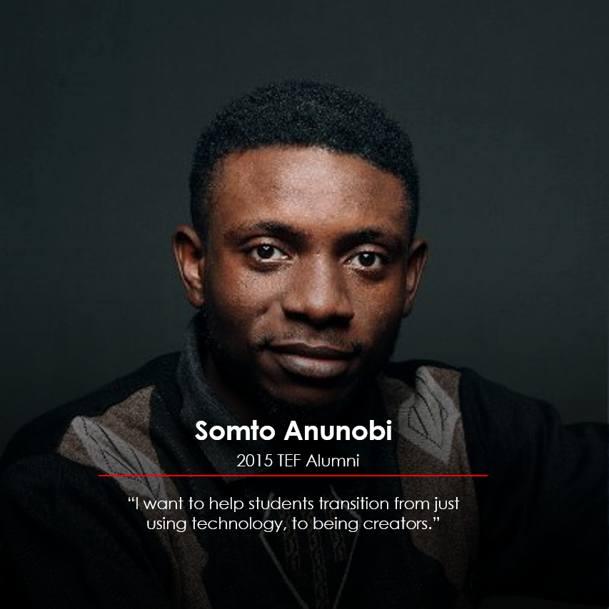 Somto Anunobi, Tony Elumelu Entrepreneur