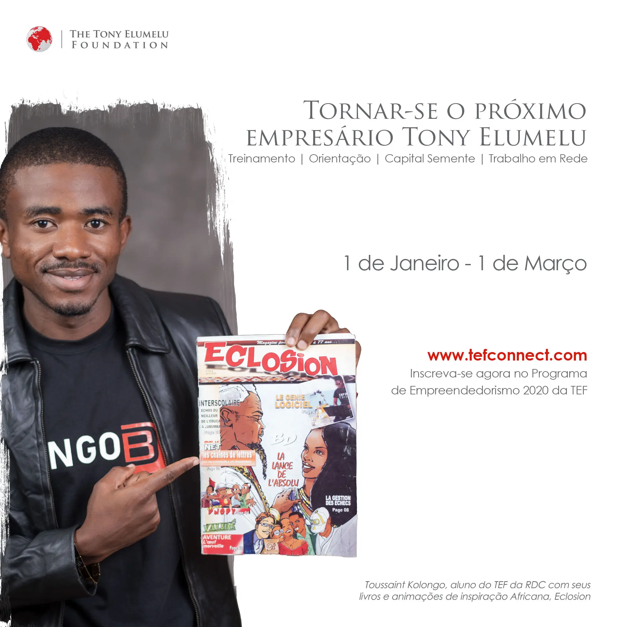 Chamando Startup African Entrepreneurs: Candidate-se ao Programa