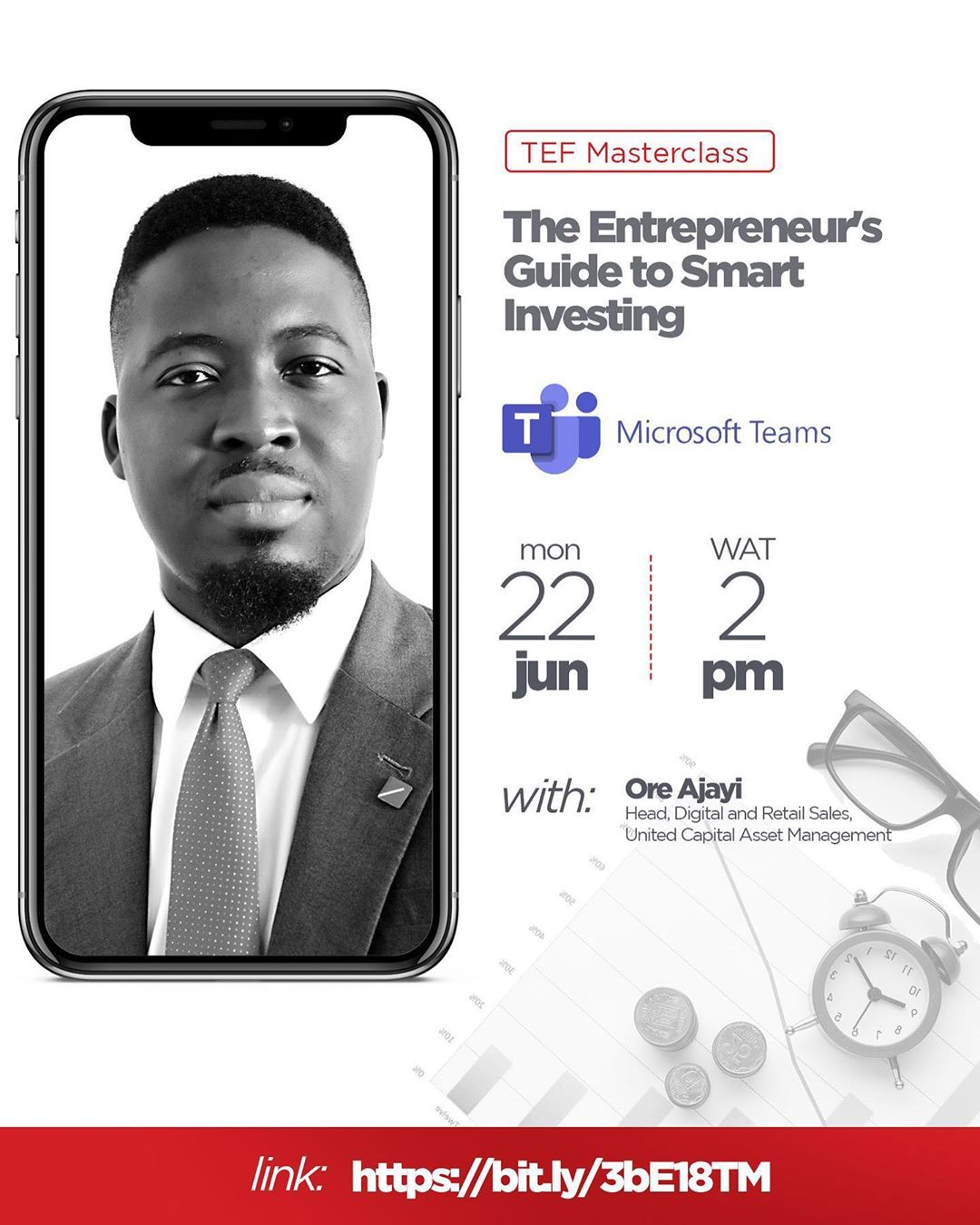 Entrepreneurs guide to smart investing" with Ore Ajayi,