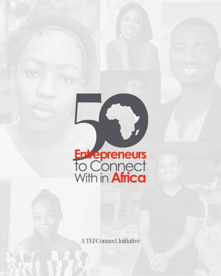 غلاف مبادرة يوم أفريقيا TEFConnect