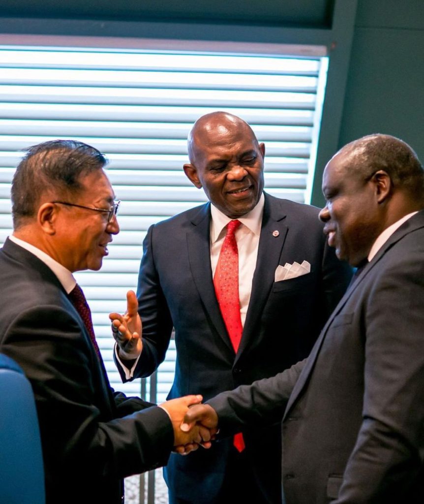 Tony Elumelu meets with global Ambassadors