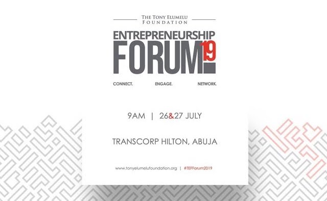 The Tony Elumelu Foundation Entrepreneurship Forum 2019