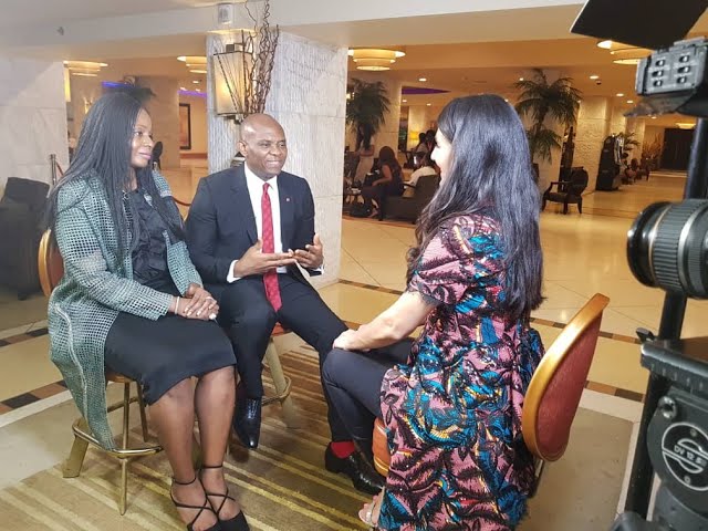 Founder, Tony Elumelu and TEF Trustee, Dr. Elumelu on CNN Marketplace