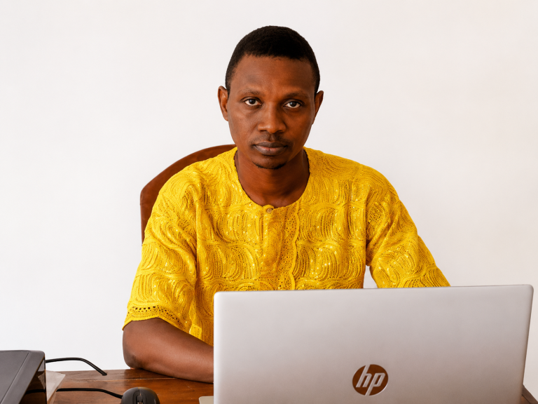 Aristide Chabi, founder of Groupe CTAD, using digital technology to expand access to academic knowledge and education in Benin.
