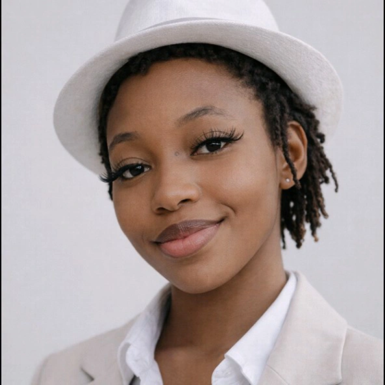 Ivette Biokou, Founder of Ewatomi Market, transforming locally grown fruits into sustainable food products in Benin.