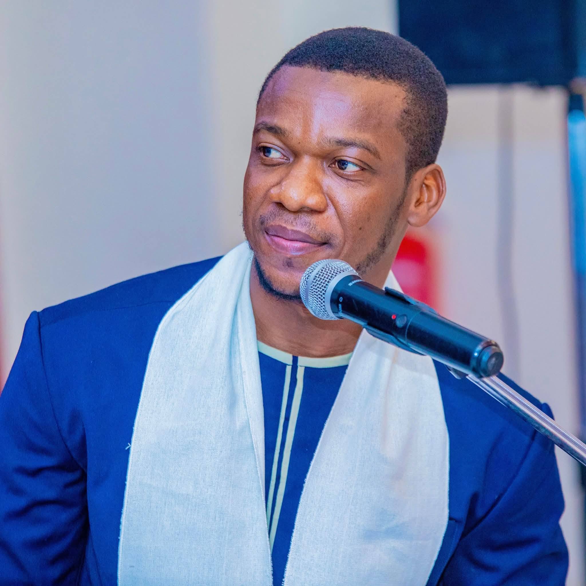 Adama Bologo, founder of Bologo Tunique, creating contemporary African fashion in Ouagadougou, Burkina Faso.